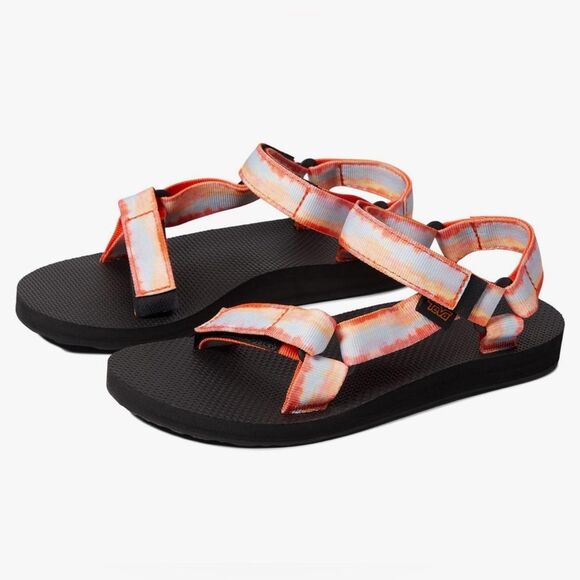 Teva Universal Tie Dye Adjustable Strap Water Sandals Multicolor Size 8 - Picture 1 of 5